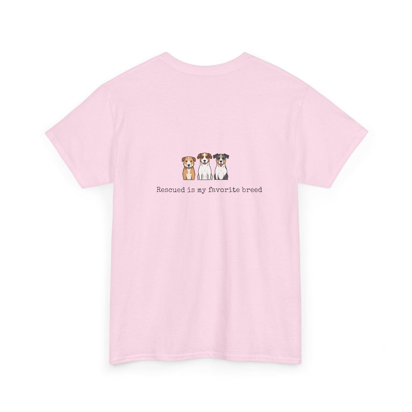 Rescued & Proud - Unisex Dog Lover T-Shirt