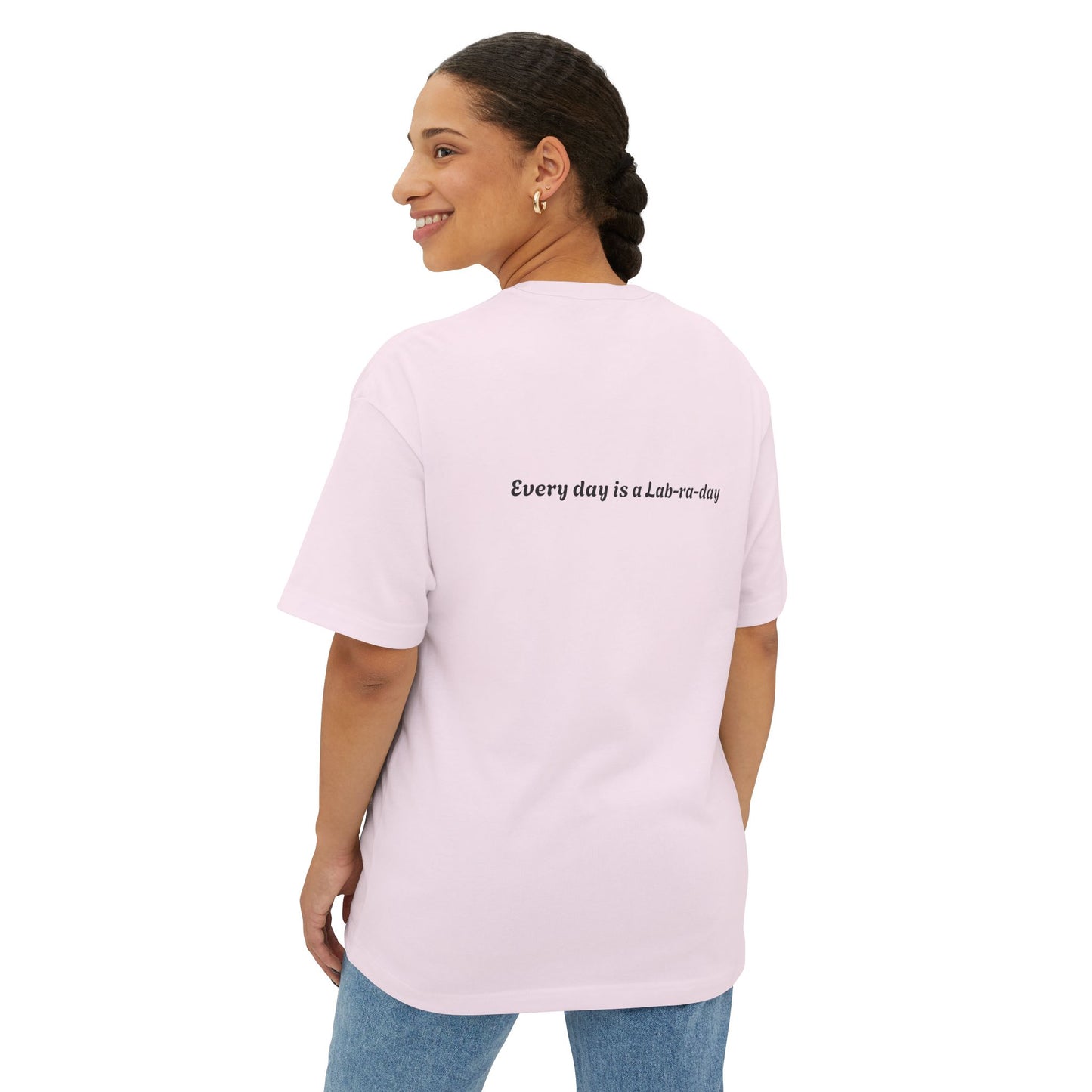 Labrador Retriever Dog — Unisex Oversized T-Shirt