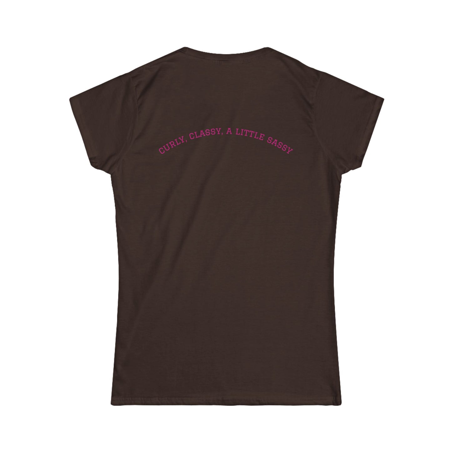 Poodle Dog Women's Softstyle T-Shirt