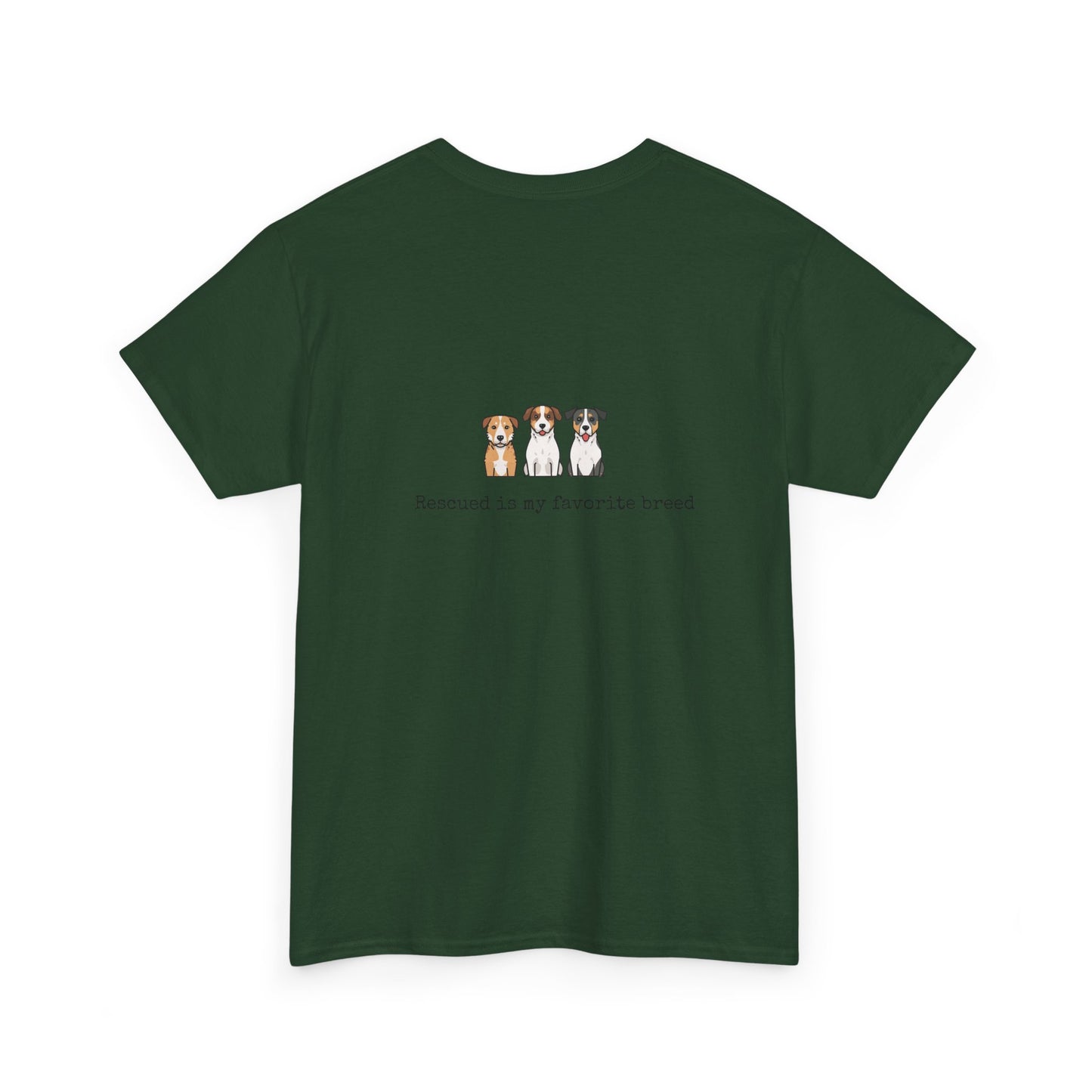 Rescued & Proud - Unisex Dog Lover T-Shirt