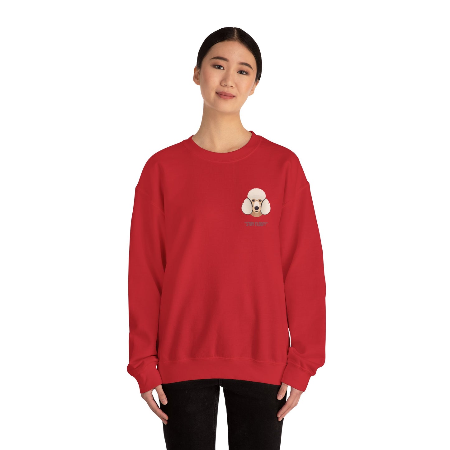 Poodle Dog - Unisex Crewneck Sweatshirt