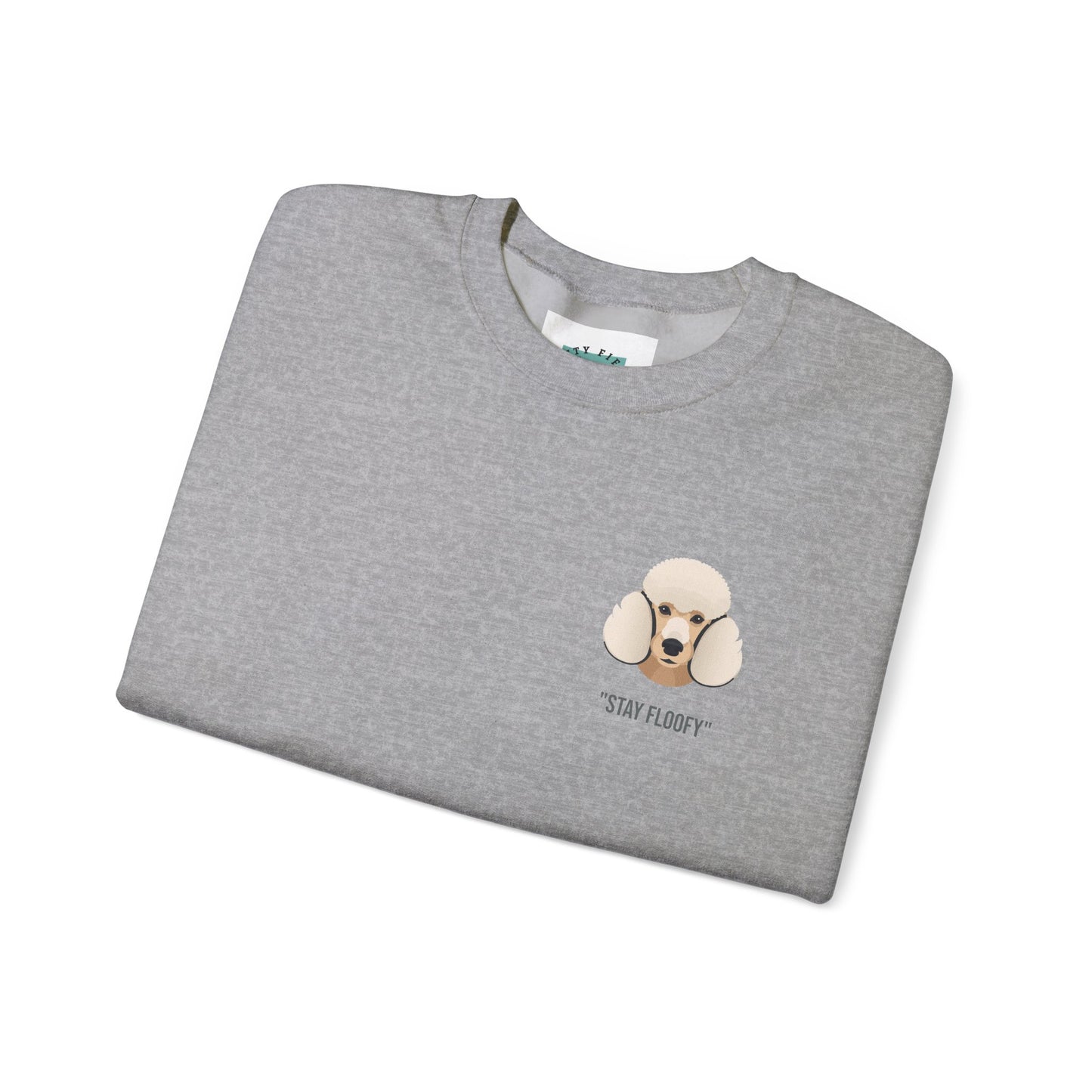 Poodle Dog - Unisex Crewneck Sweatshirt