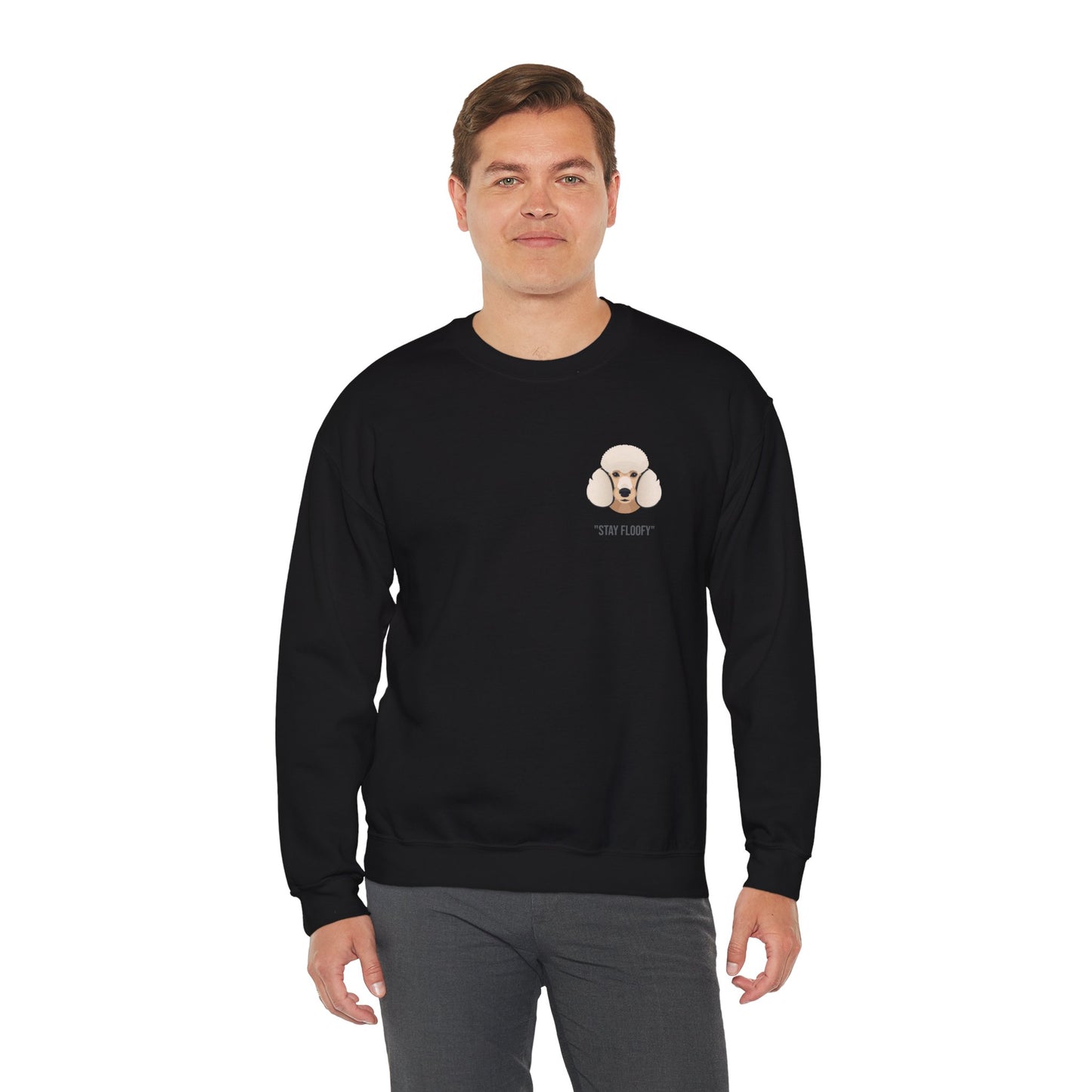 Poodle Dog - Unisex Crewneck Sweatshirt