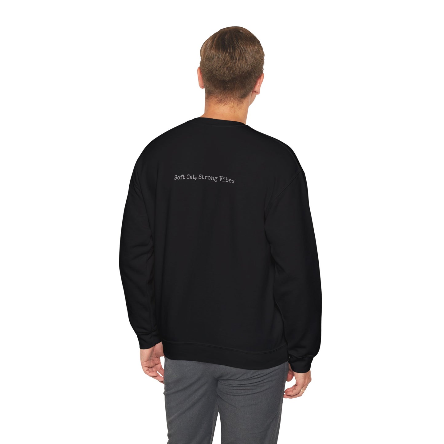 Domestic Longhair Cat - Unisex Crewneck Sweatshirt