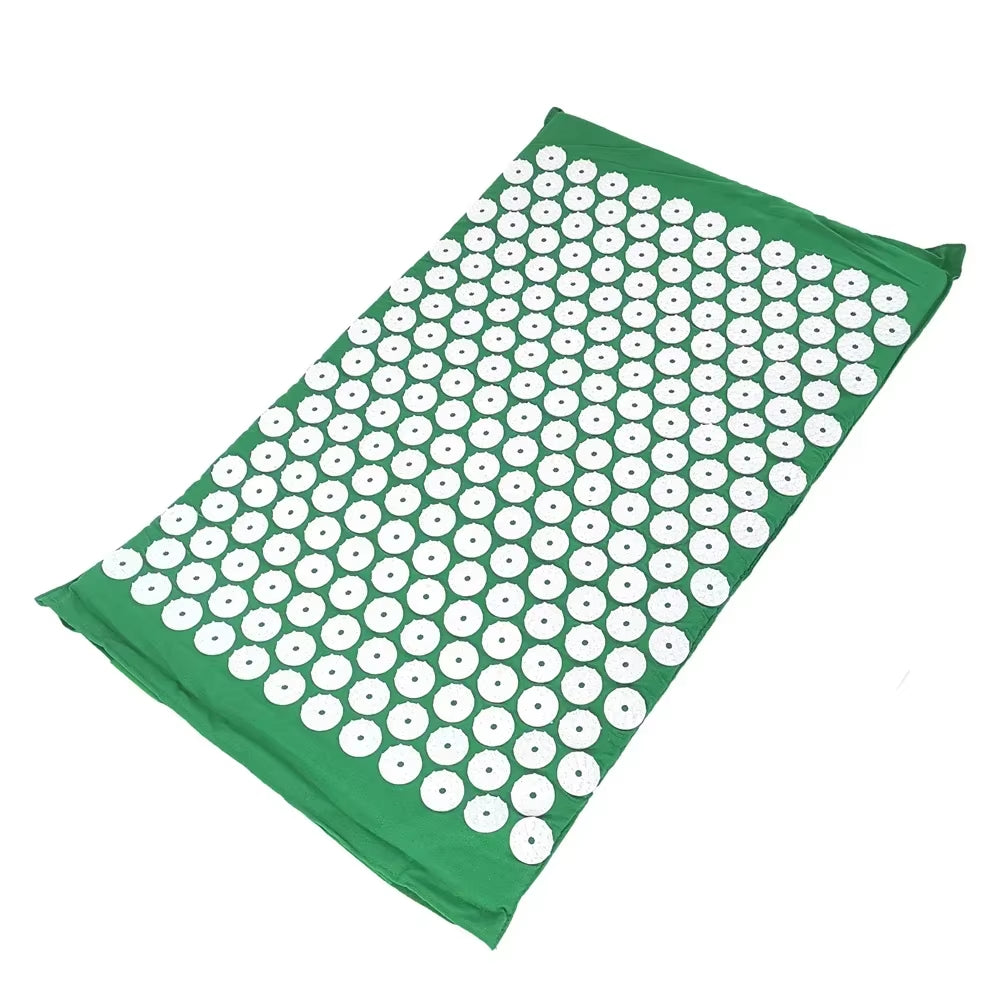 Ultimate Acupressure Massage Cushion & Yoga Mat Set for Pain Relief and Stress Relief