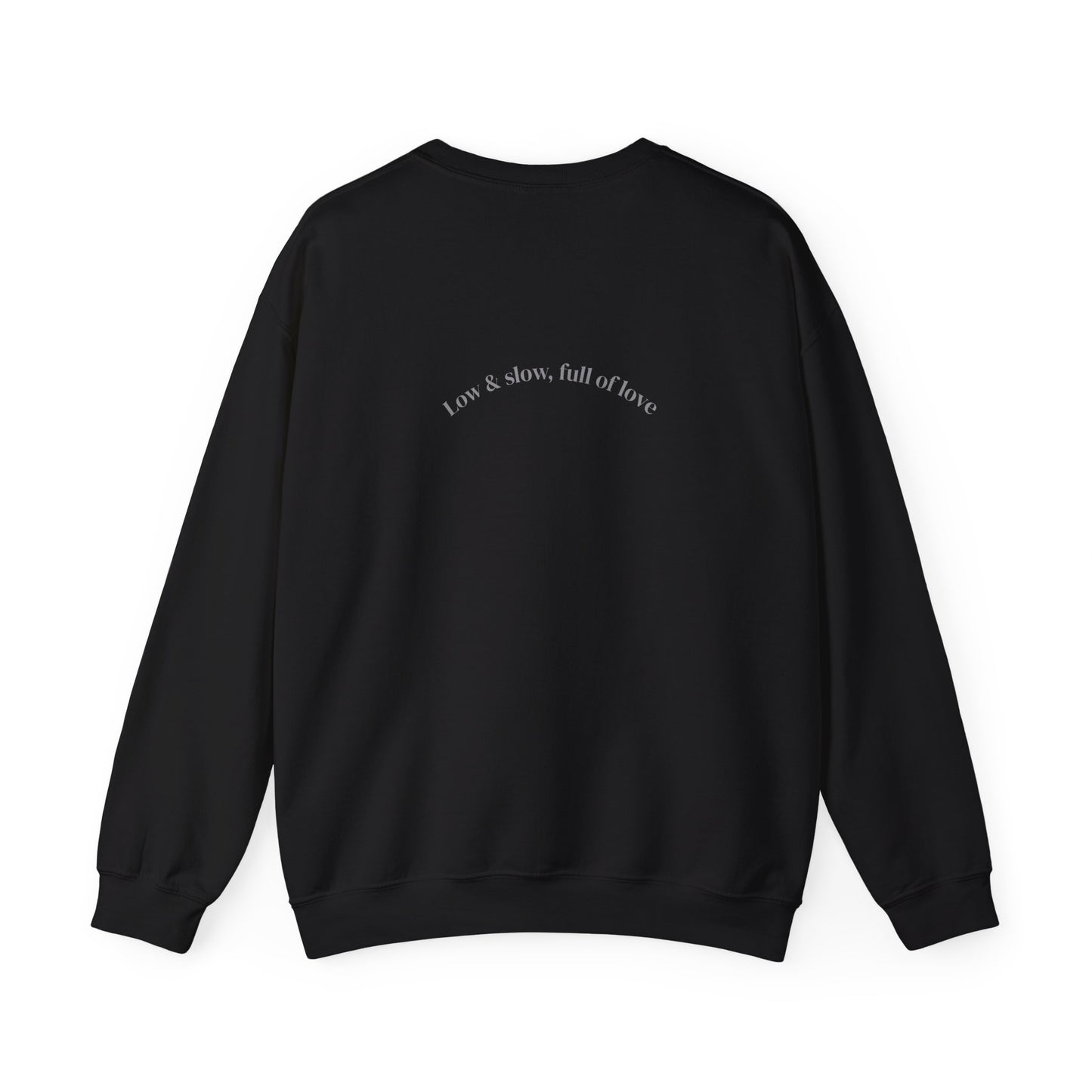 Bassett Hound Dog - Unisex Crewneck Sweatshirt (light gray ink)