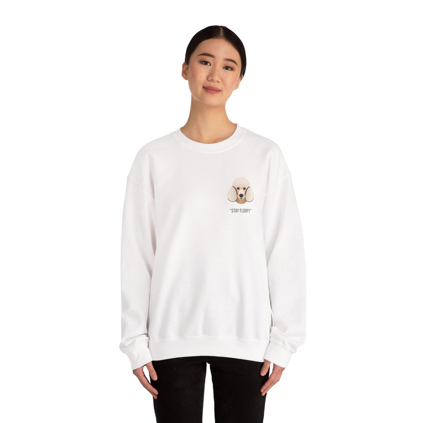 Poodle Dog - Unisex Crewneck Sweatshirt