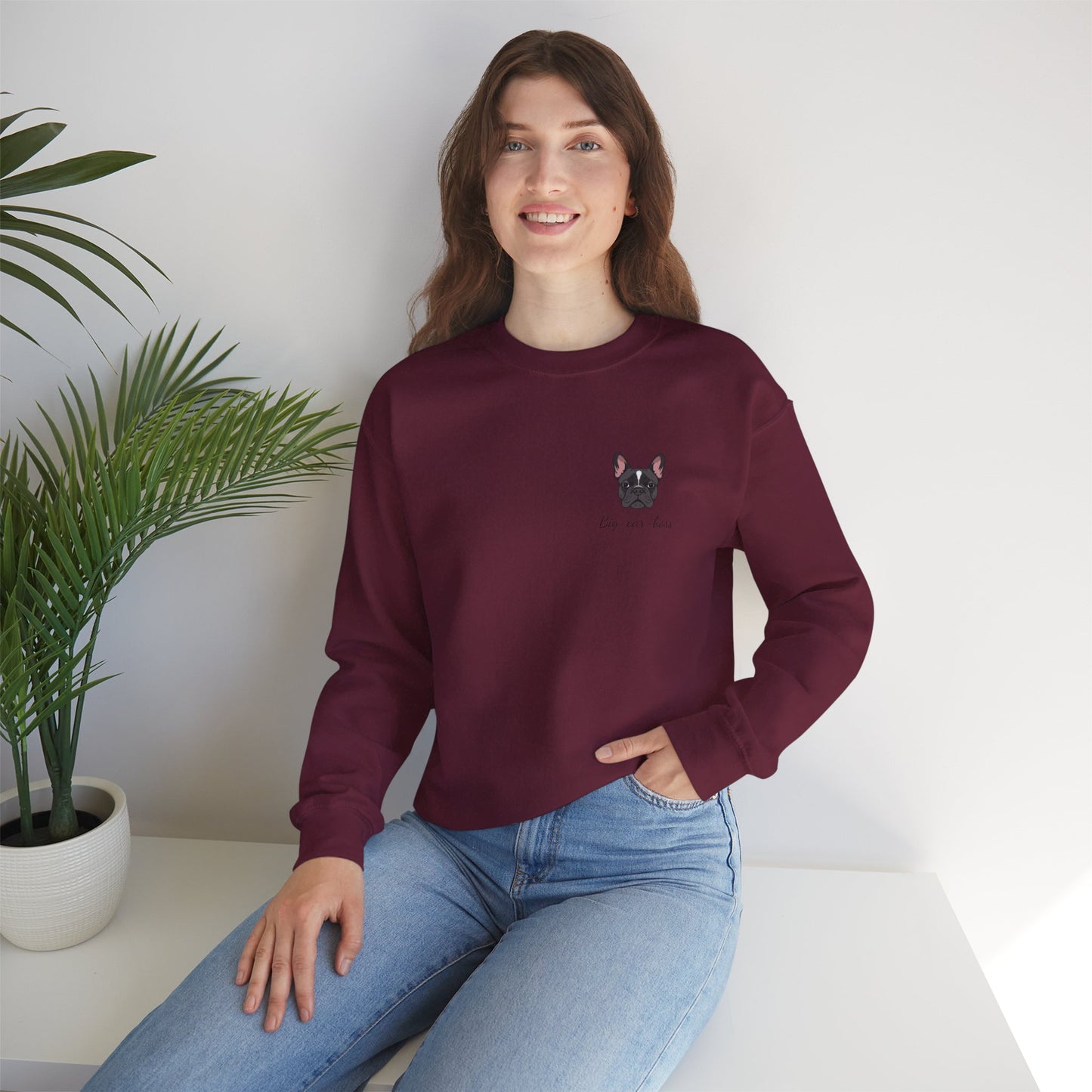 French Bulldog - Unisex Crewneck Sweatshirt