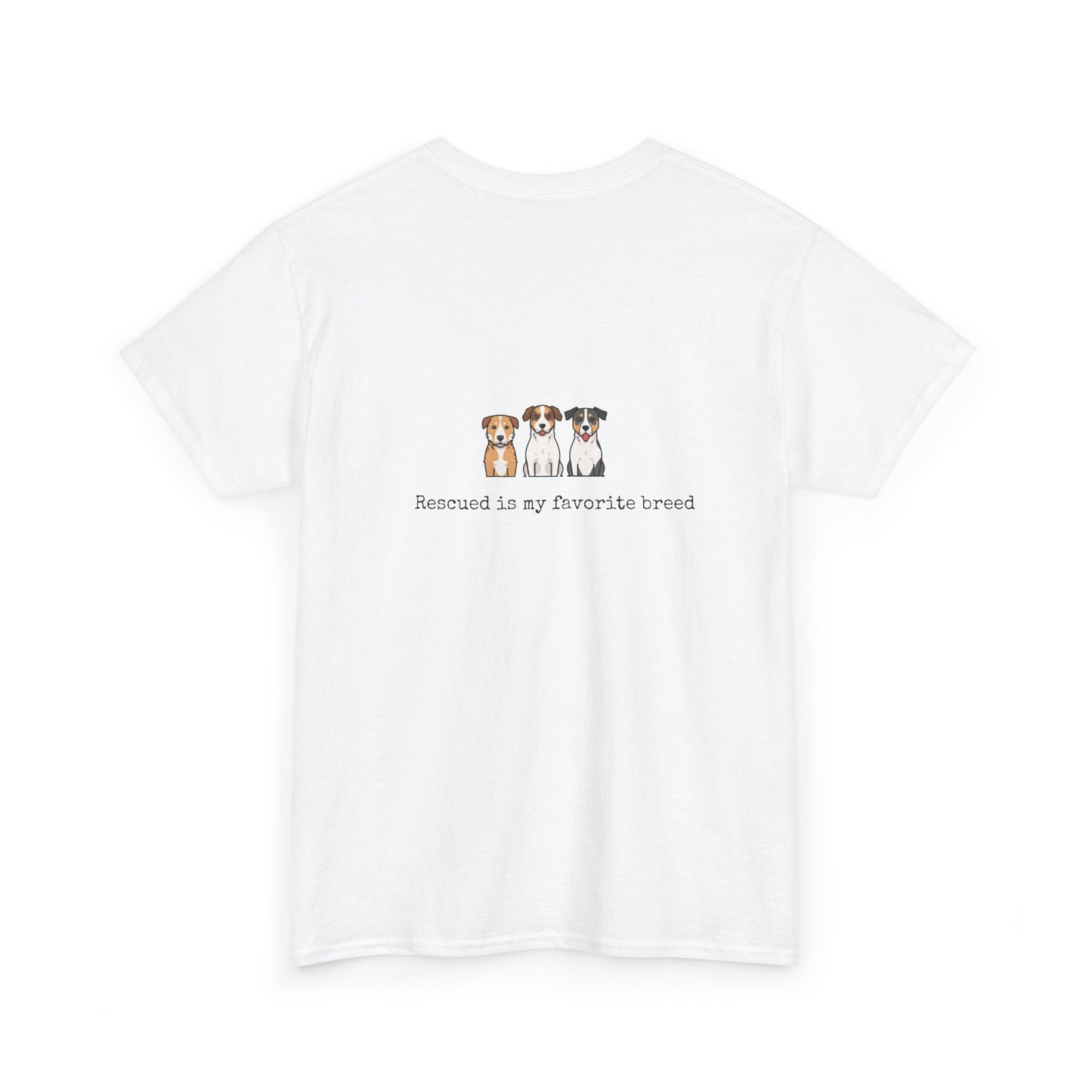 Rescued & Proud - Unisex Dog Lover T-Shirt