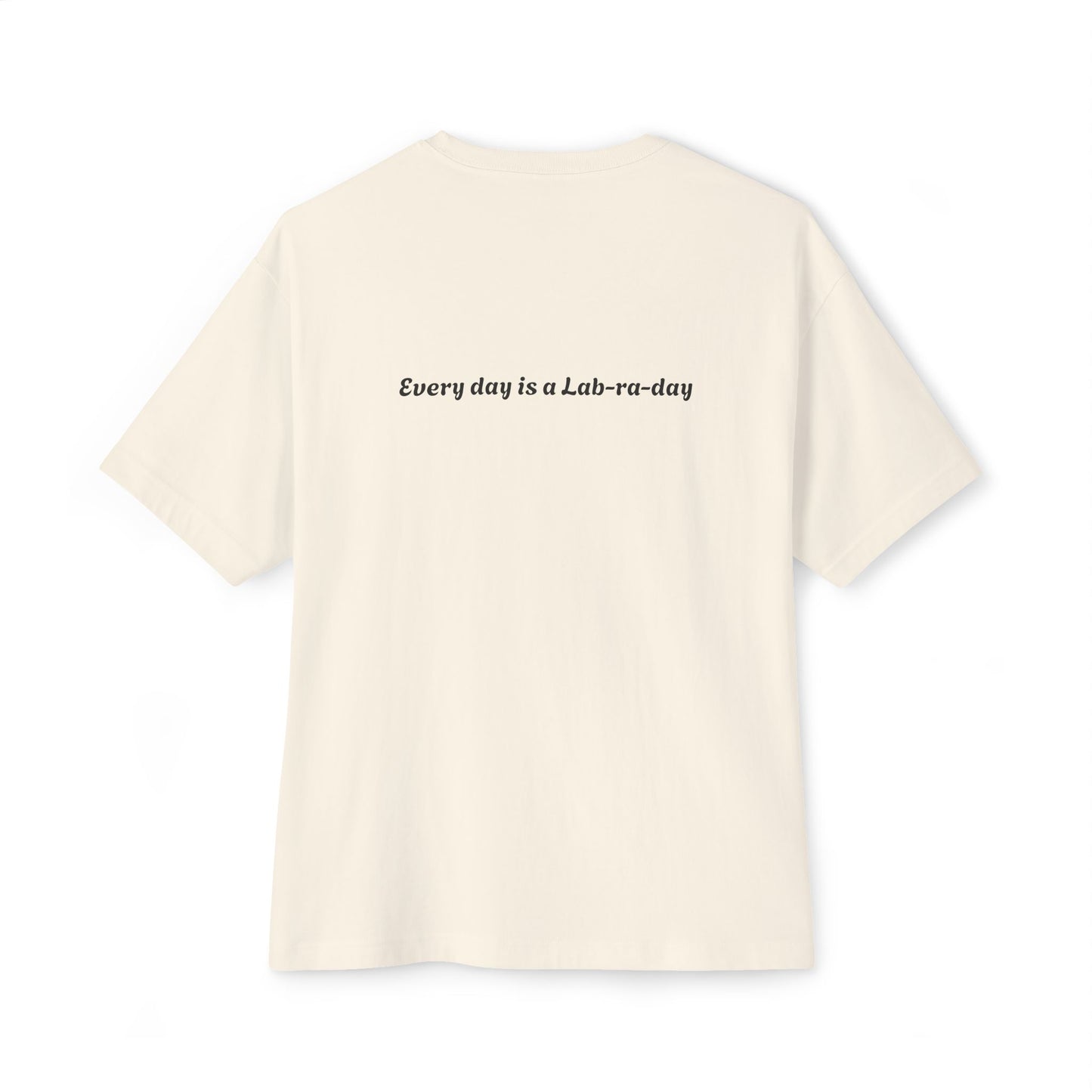 Labrador Retriever Dog — Unisex Oversized T-Shirt