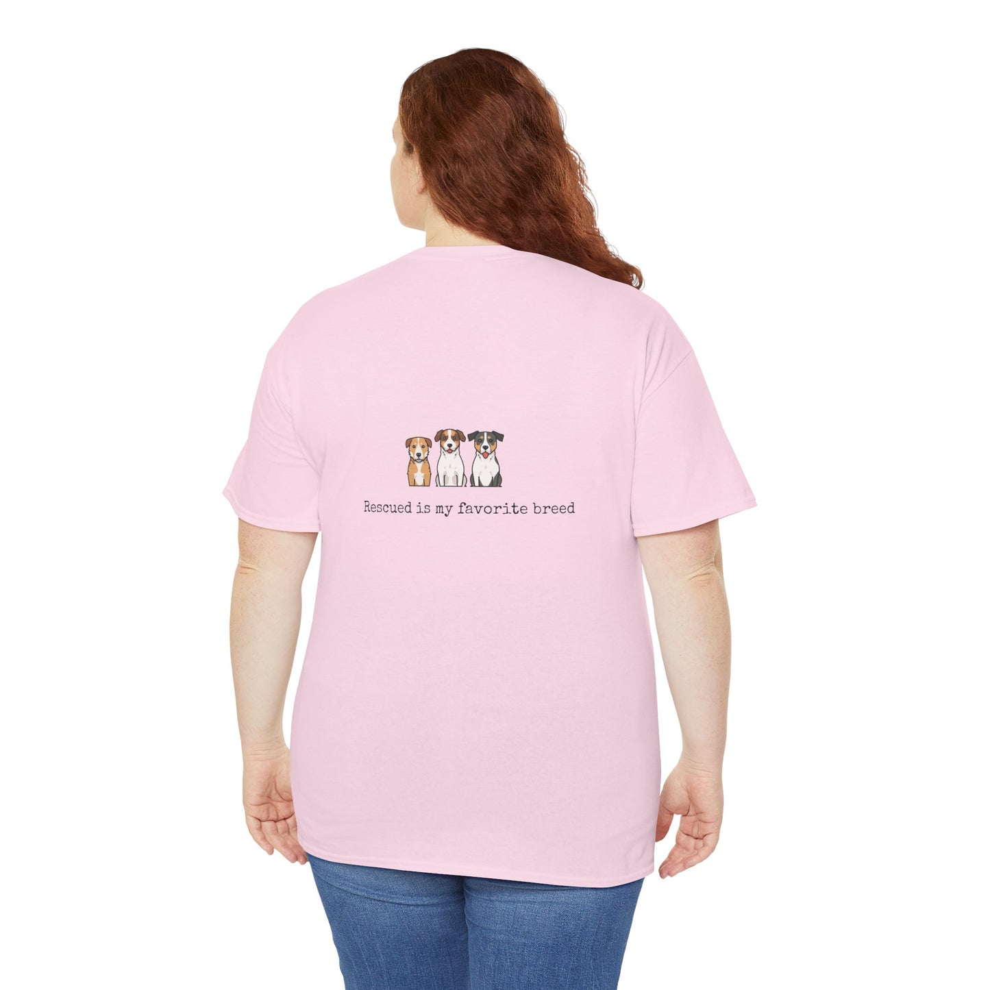Rescued & Proud - Unisex Dog Lover T-Shirt