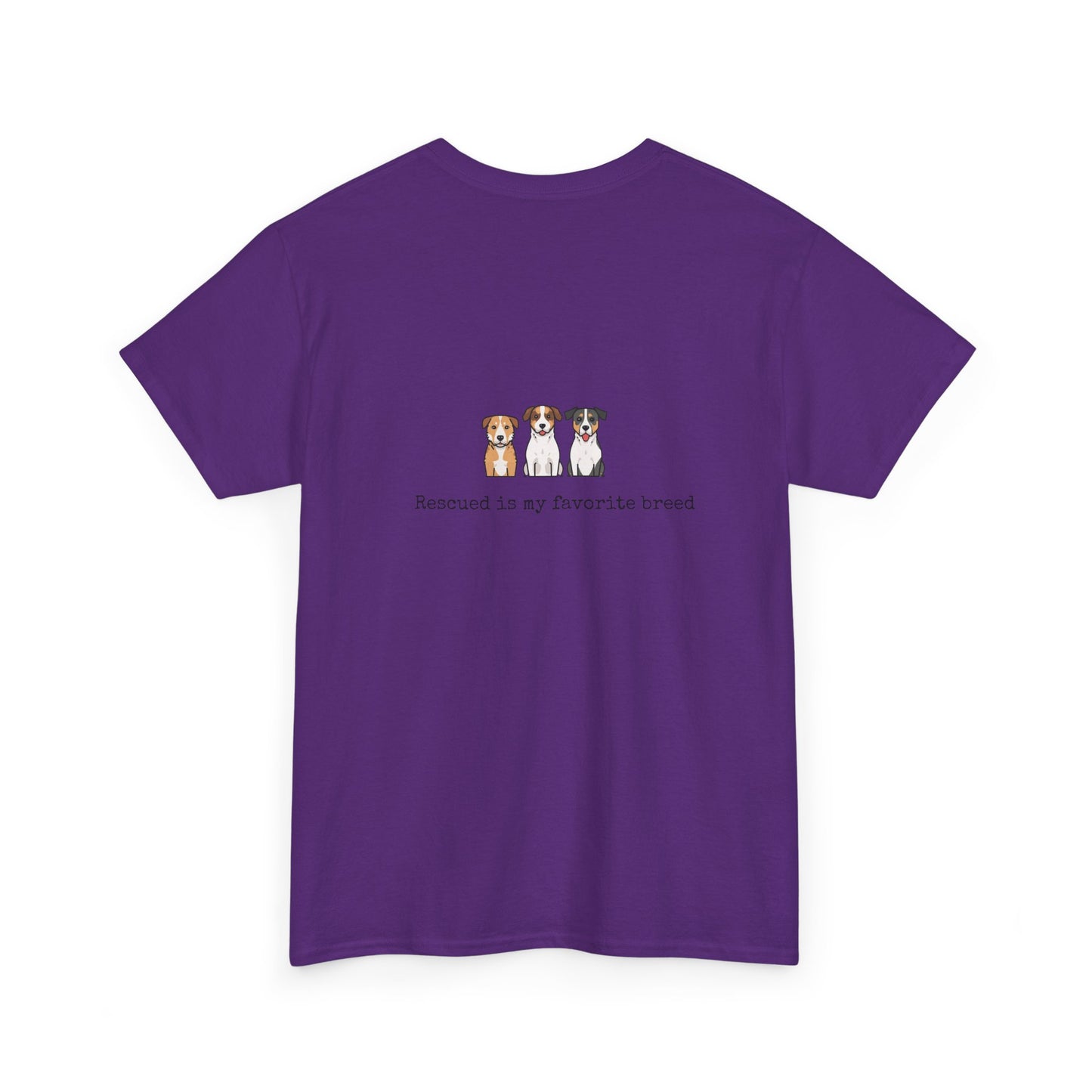Rescued & Proud - Unisex Dog Lover T-Shirt
