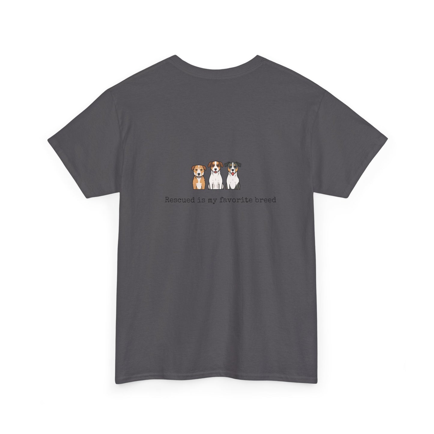 Rescued & Proud - Unisex Dog Lover T-Shirt