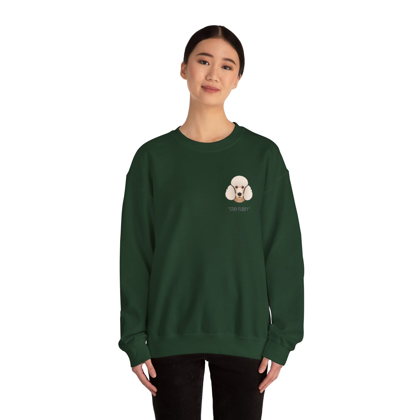 Poodle Dog - Unisex Crewneck Sweatshirt