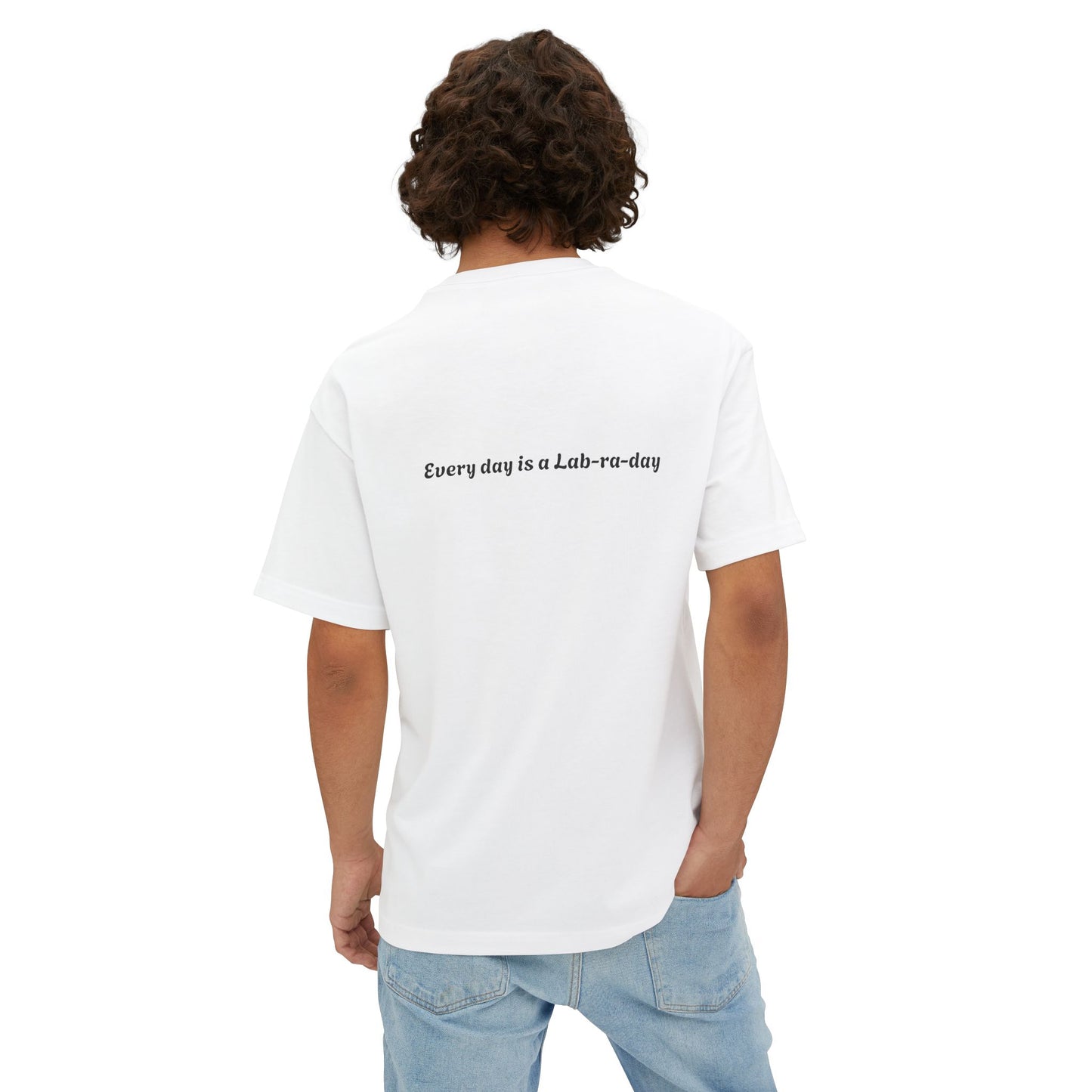 Labrador Retriever Dog — Unisex Oversized T-Shirt