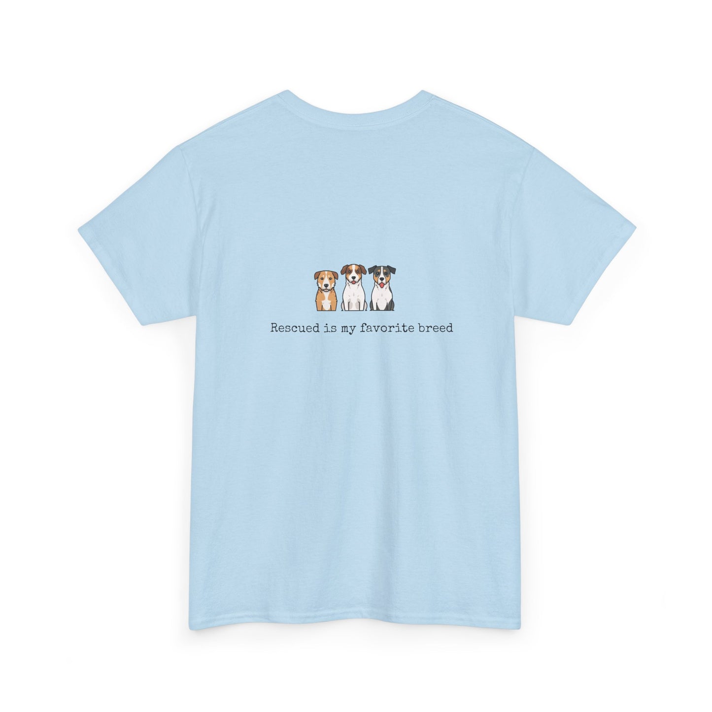 Rescued & Proud - Unisex Dog Lover T-Shirt