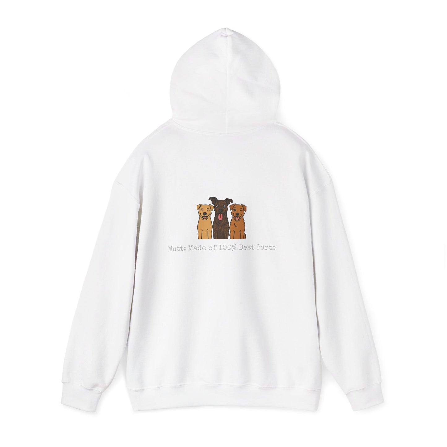 Rescued Hoodie – “Mutt: 100% Best Parts” Edition