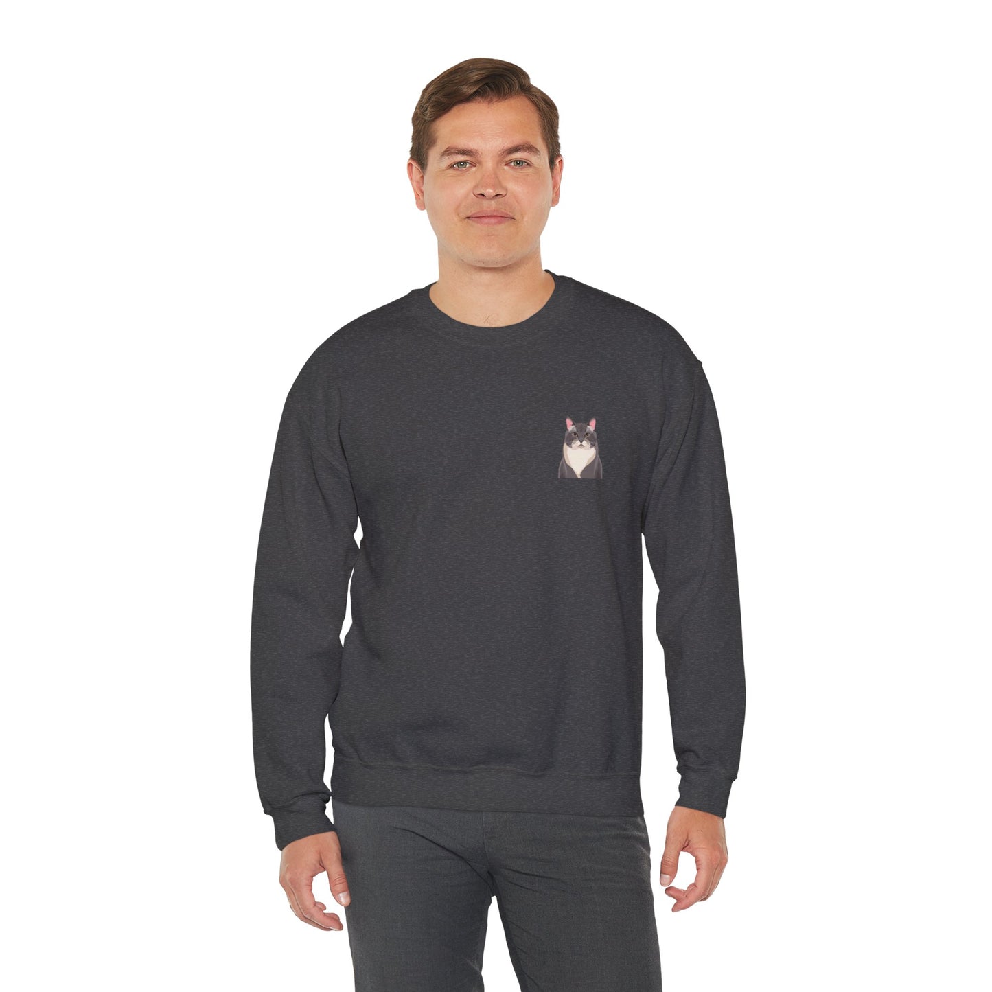 American Shorthair Cat - Unisex Crewneck Sweatshirt