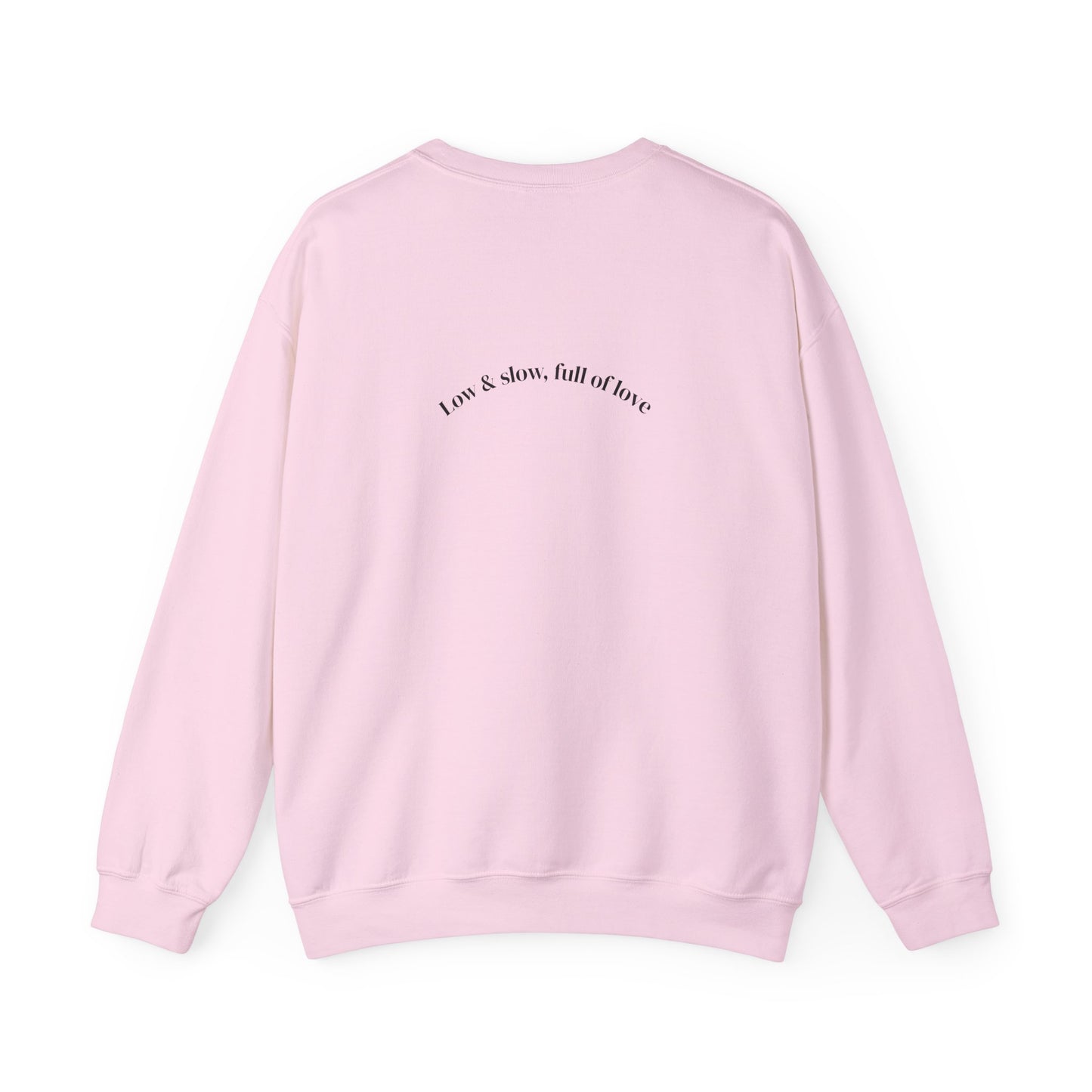 Basset Hound Dog - Unisex Crewneck Sweatshirt (black ink)