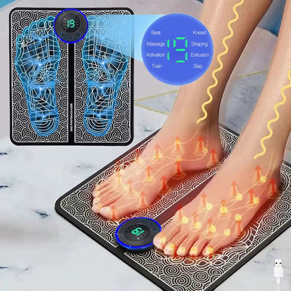 Experience Bliss Anywhere: The Ultimate Electric Foot Massager Pad for Total Relaxation and Comfort