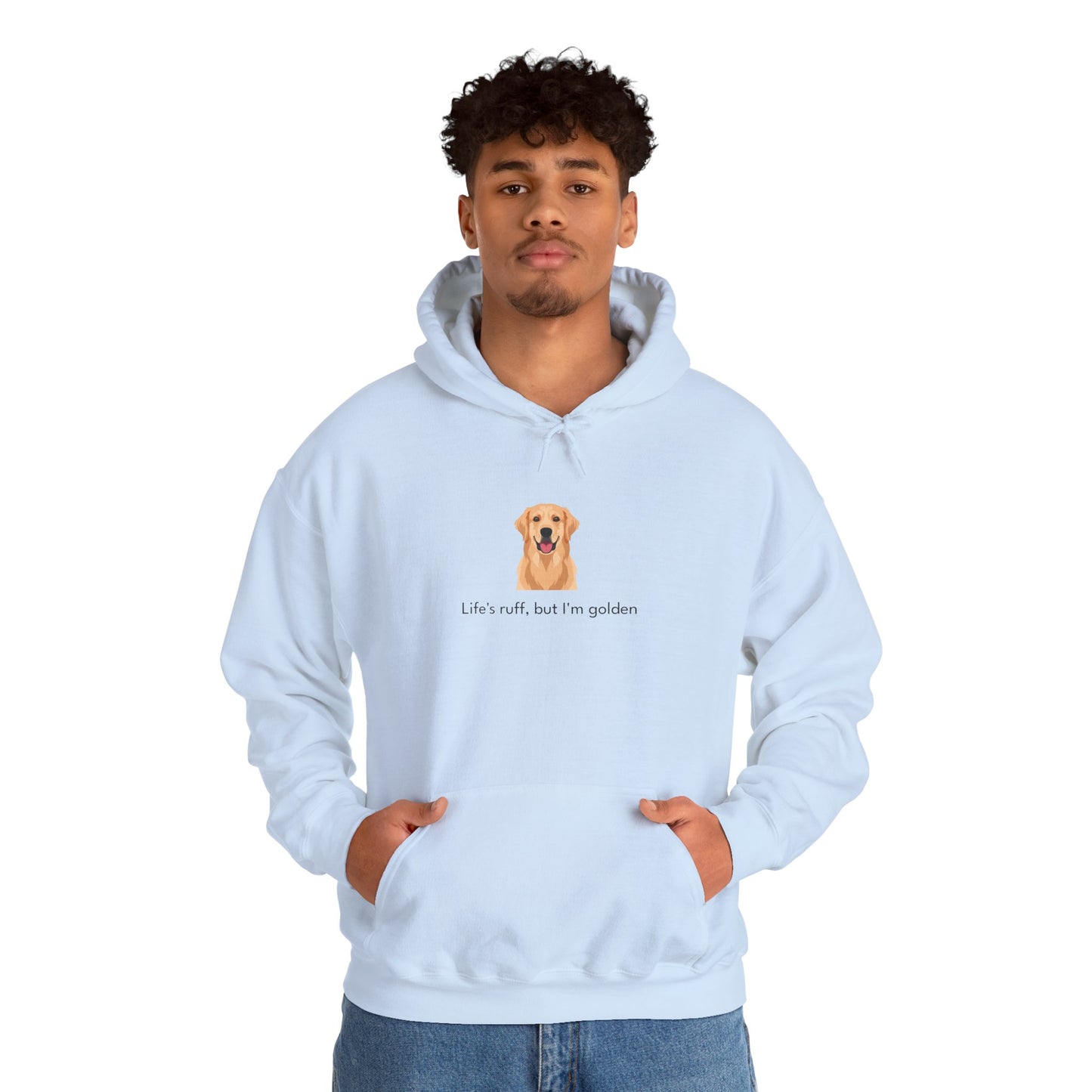Golden retriever Dog - Unisex Hooded Sweatshirt