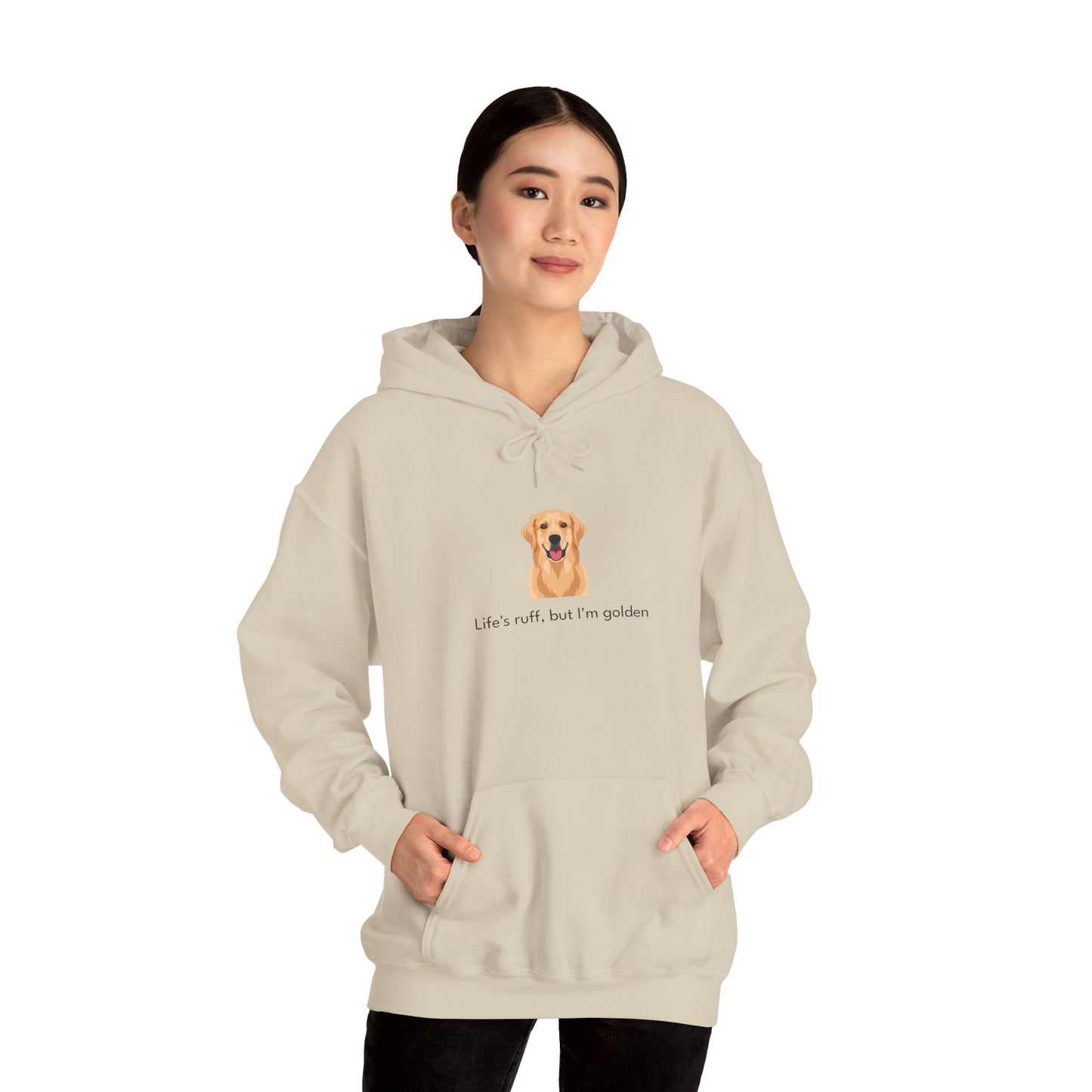 Golden retriever Dog - Unisex Hooded Sweatshirt
