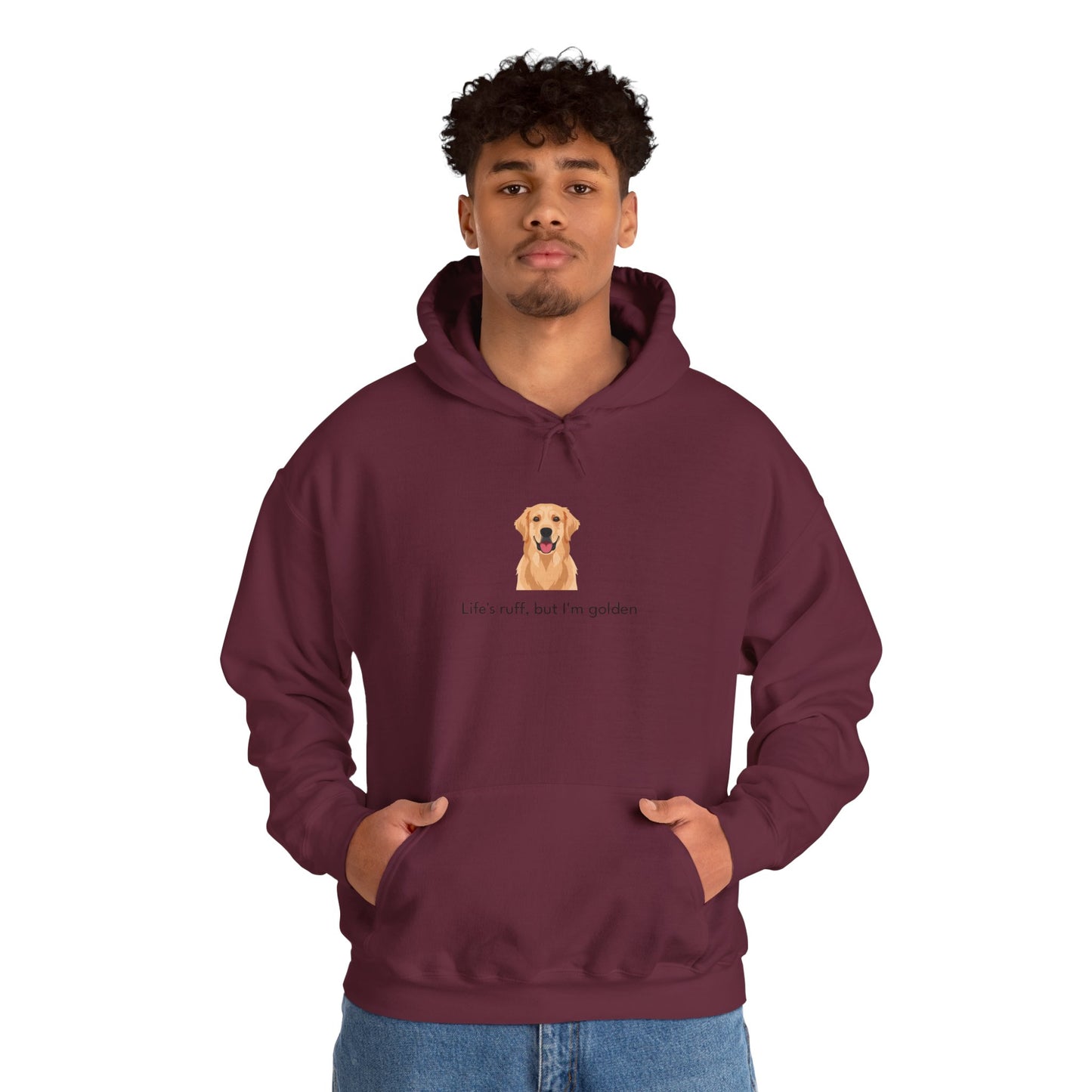 Golden retriever Dog - Unisex Hooded Sweatshirt