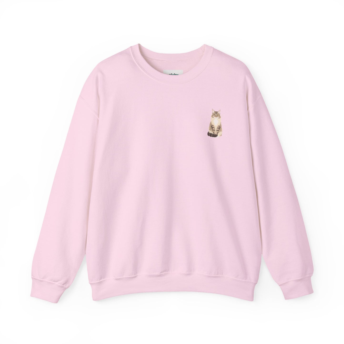 Domestic Longhair Cat - Unisex Crewneck Sweatshirt