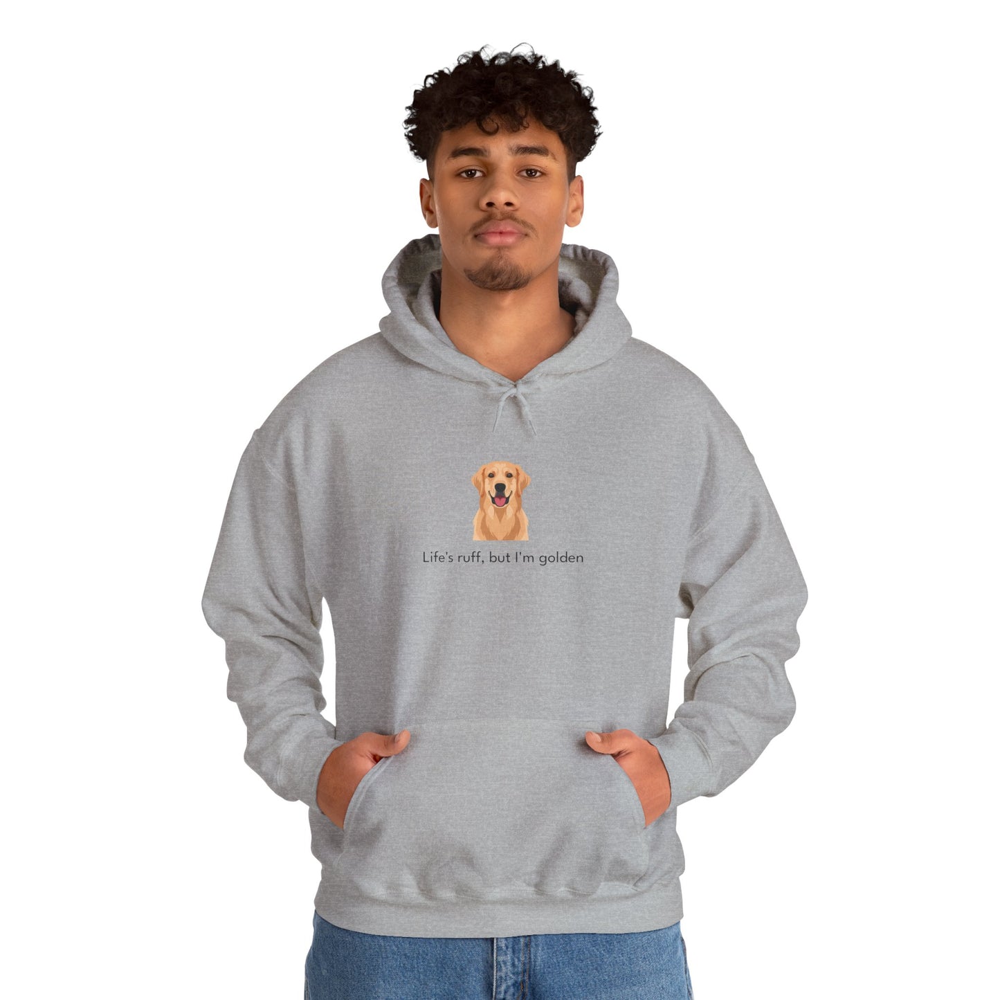 Golden retriever Dog - Unisex Hooded Sweatshirt