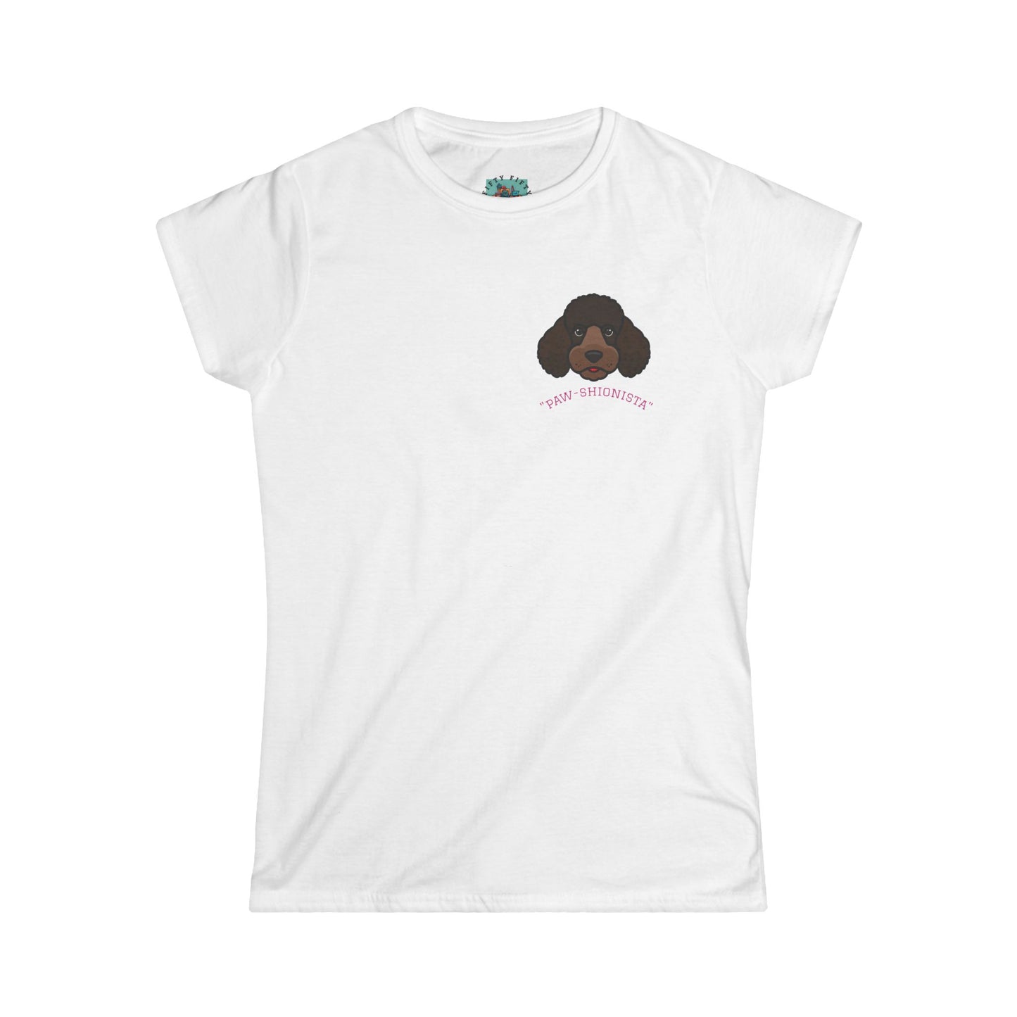 Poodle Dog Women's Softstyle T-Shirt