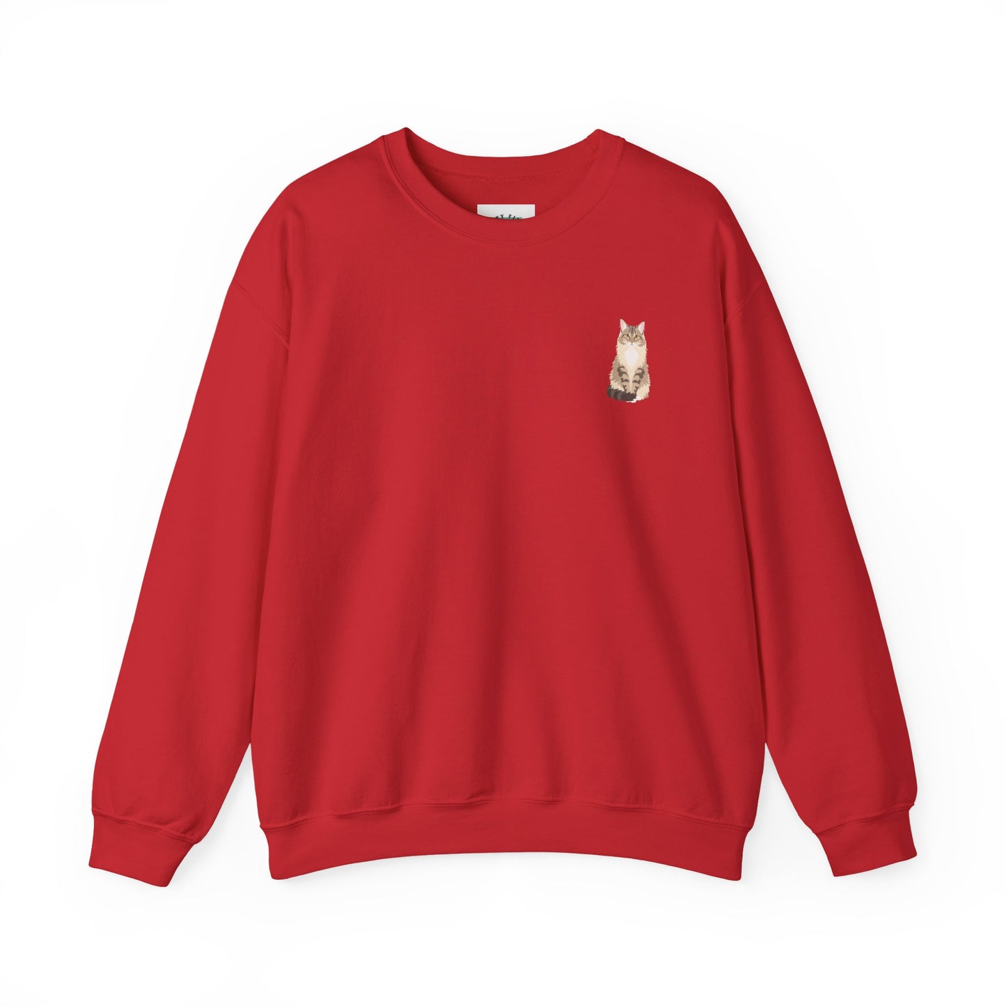 Domestic Longhair Cat - Unisex Crewneck Sweatshirt
