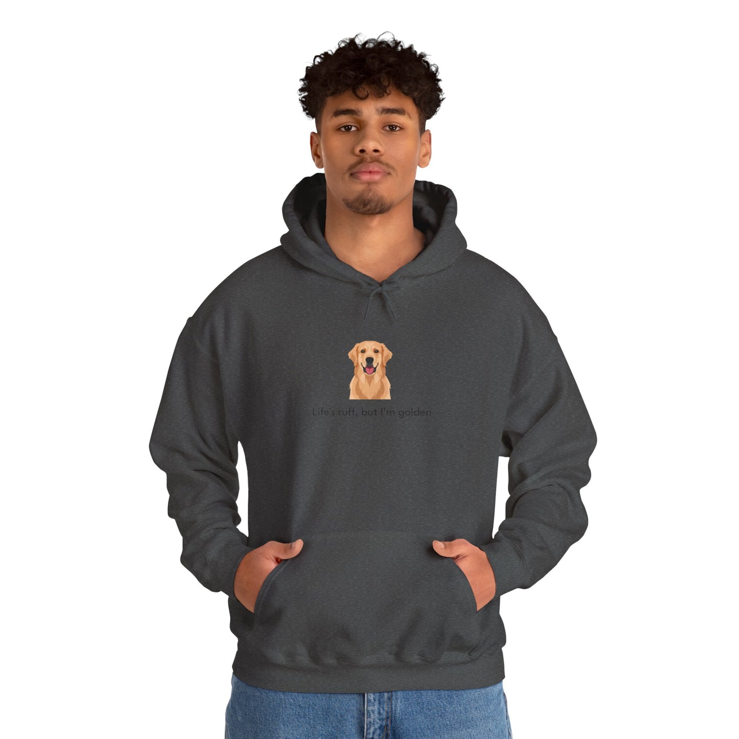 Golden retriever Dog - Unisex Hooded Sweatshirt