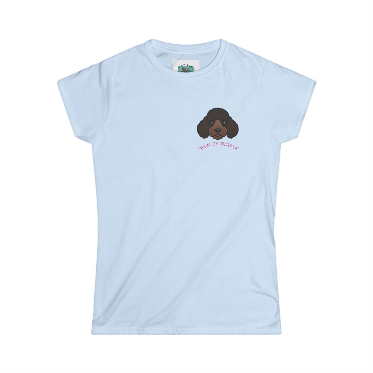 Poodle Dog Women's Softstyle T-Shirt