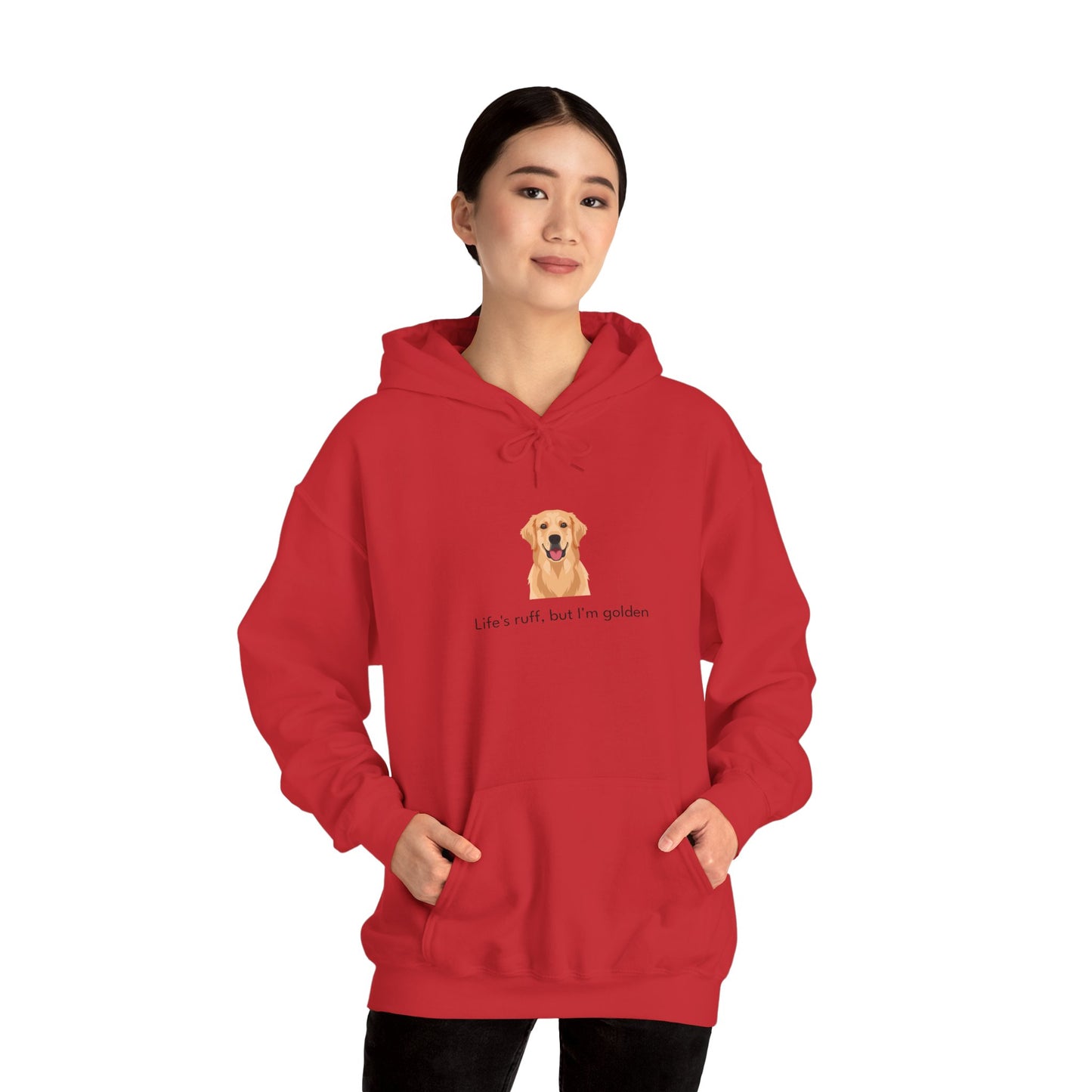 Golden retriever Dog - Unisex Hooded Sweatshirt