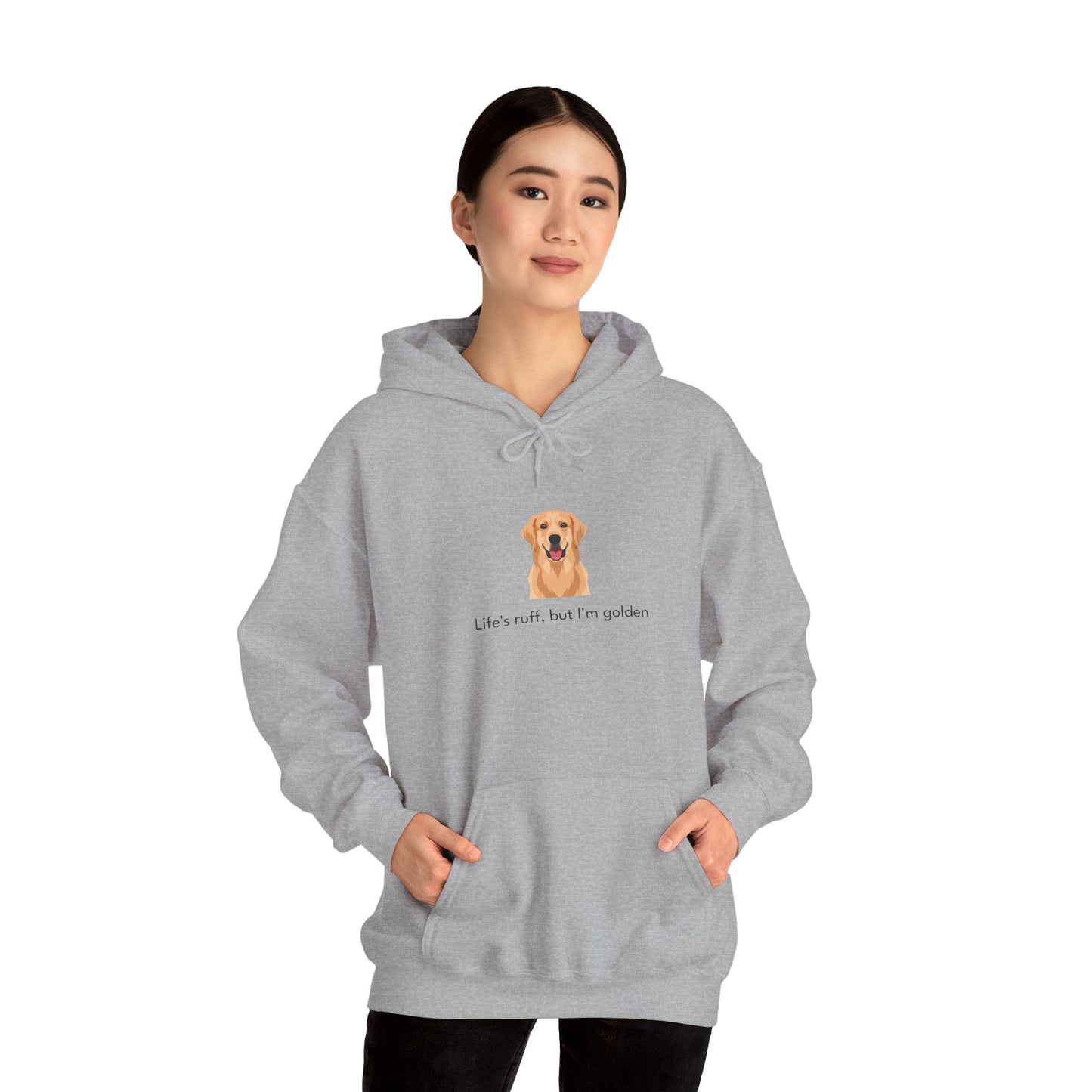 Golden retriever Dog - Unisex Hooded Sweatshirt