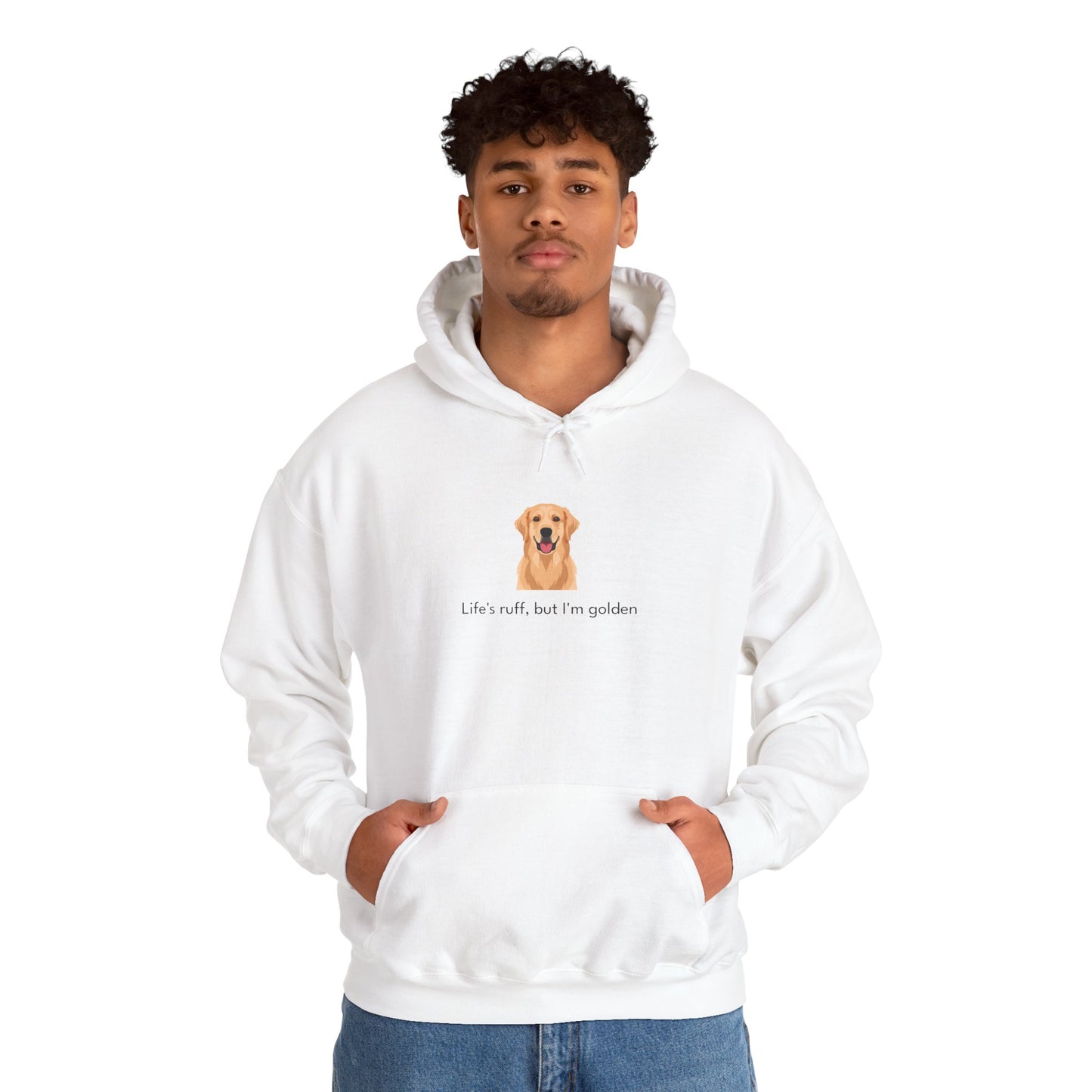 Golden retriever Dog - Unisex Hooded Sweatshirt