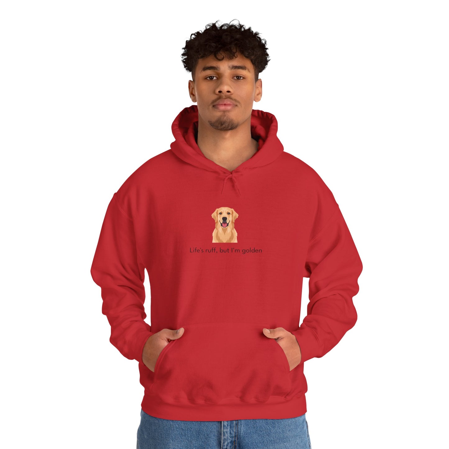 Golden retriever Dog - Unisex Hooded Sweatshirt