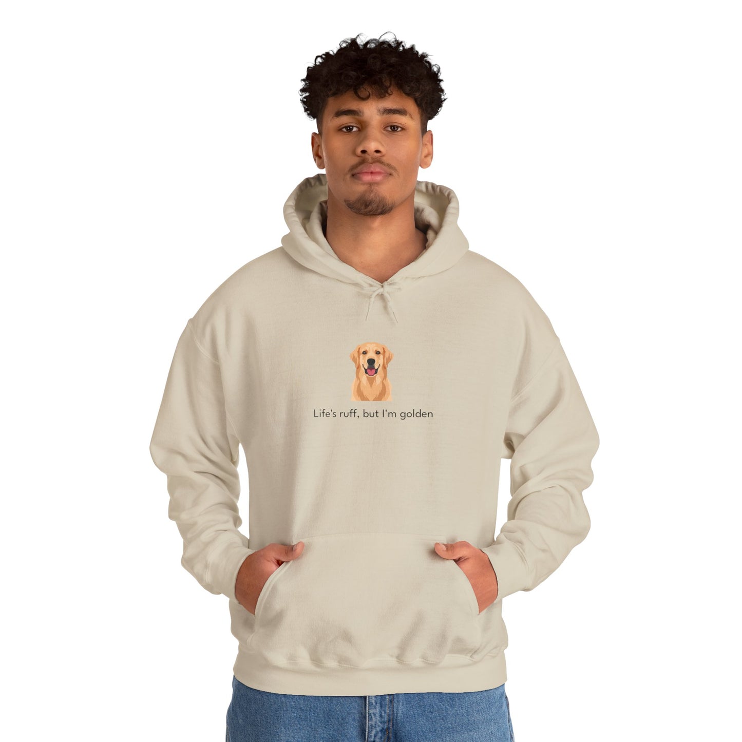 Golden retriever Dog - Unisex Hooded Sweatshirt