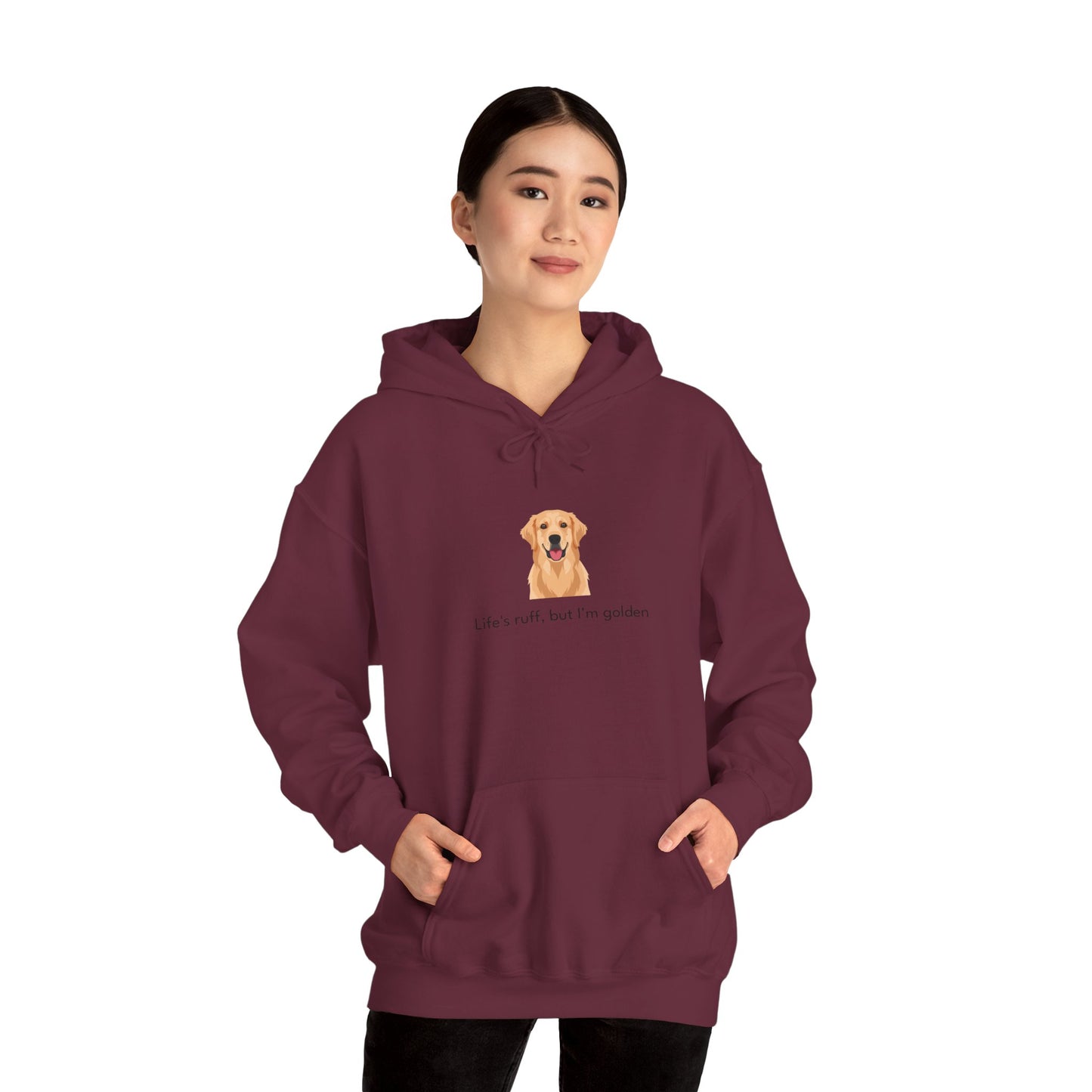 Golden retriever Dog - Unisex Hooded Sweatshirt