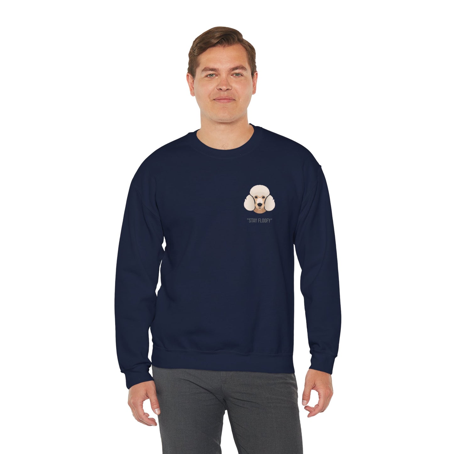 Poodle Dog - Unisex Crewneck Sweatshirt