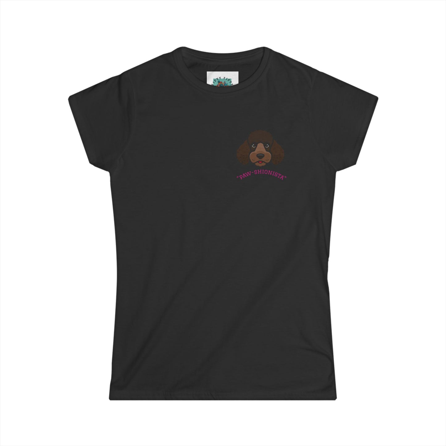 Poodle Dog Women's Softstyle T-Shirt