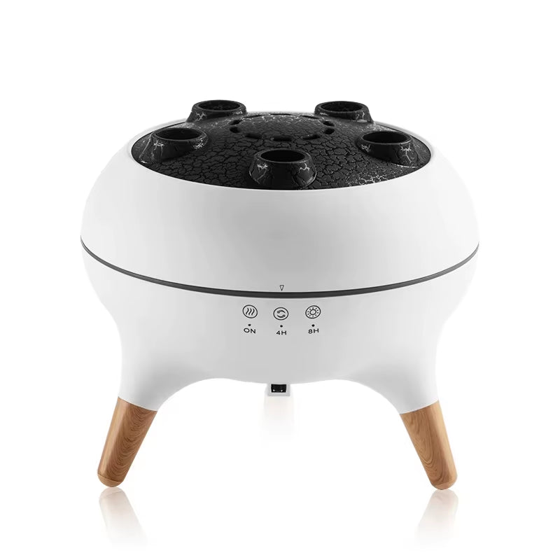 Flame Aromatherapy Essential Oil Diffuser - 250ml Humidifier for Home and Large Rooms